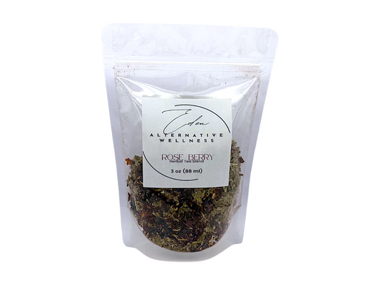 Rose Berry Herbal Tea | Antioxidant Wellness Drink | Nyuki Hair Products