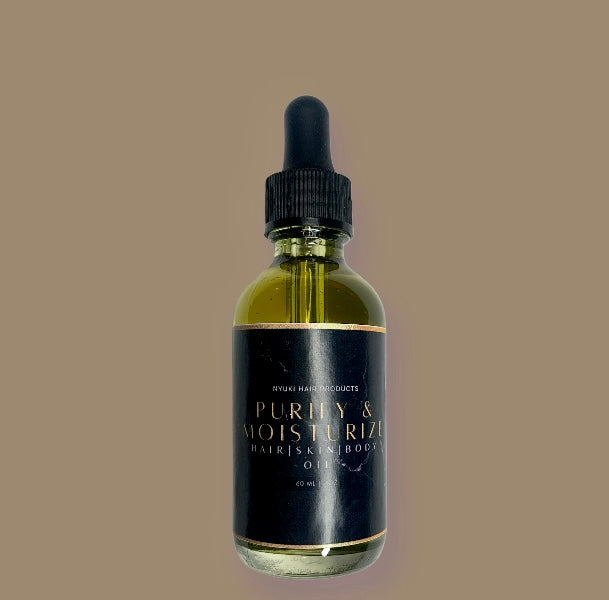Purify&Moisturize Hair | Body | Skin OIl – Nyuki Hair Products